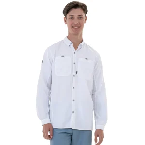 FULLSAND Camisa Outdoor Manga Larga Hombre Con Protección Solar Certificada.