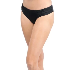 FULLSAND Traje de Baño Bikini Calzón Básico Negro Mujer.